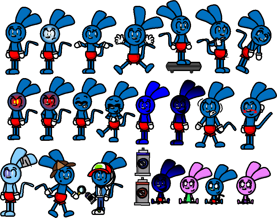Riggy spritesheet by Popgamer06 on DeviantArt