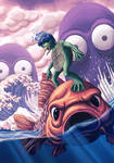 Monstruos mitologia Japonesa by SergiErra