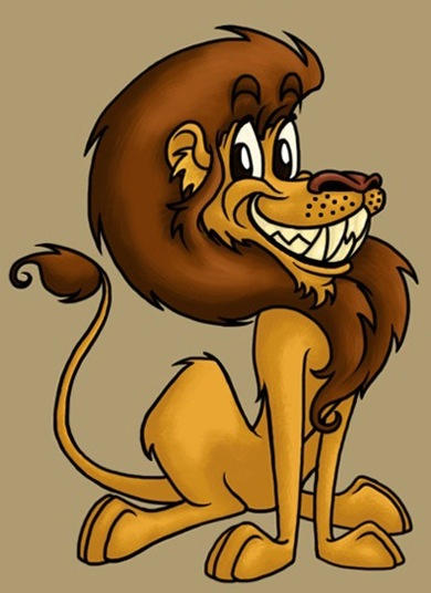 Toony Style Lion by Elf-Tea-Rose on DeviantArt