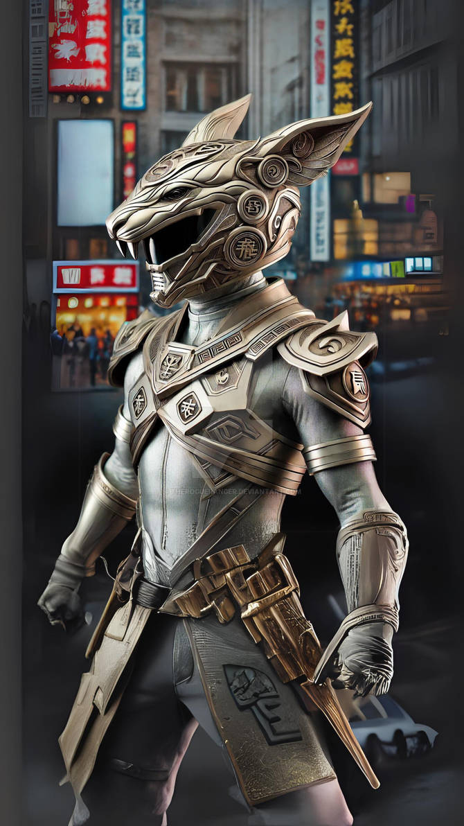 Power Rangers ZQ - Silver Rat Ranger by TheRogueRanger on DeviantArt