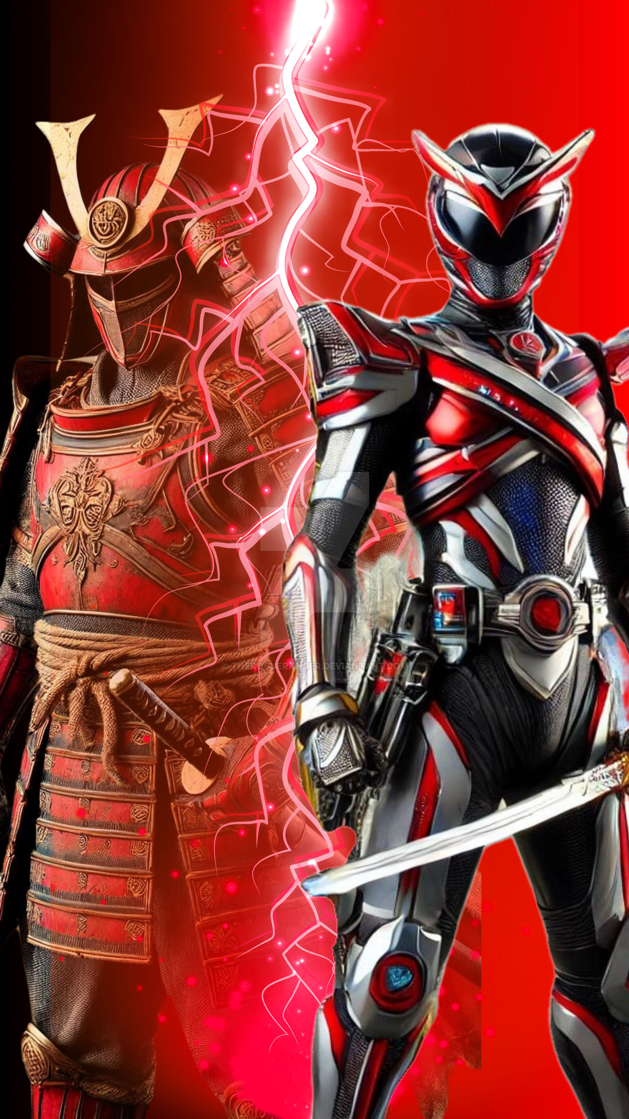 Power Rangers SL: Red Ranger, Past and Future by TheRogueRanger on ...