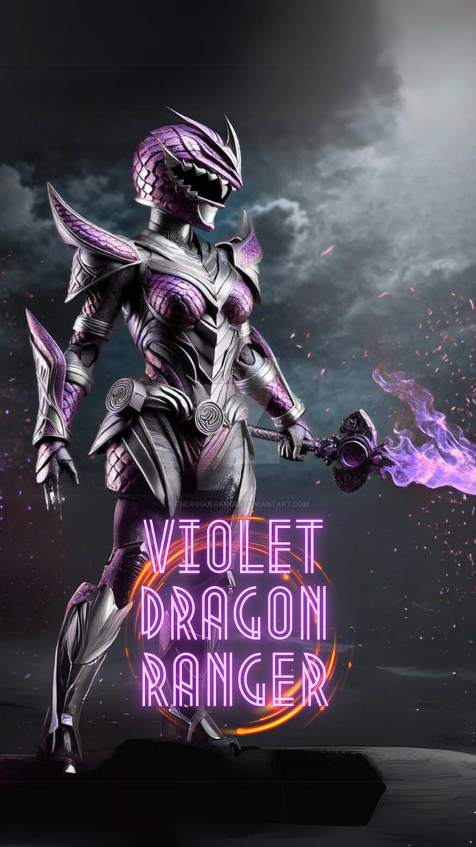 Power Rangers DF - Violet Dragon Ranger by TheRogueRanger on DeviantArt