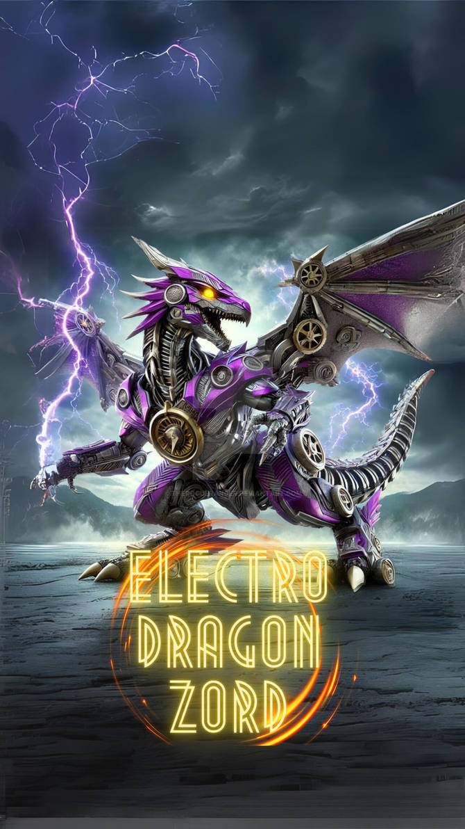 Power Rangers DF - Electro Dragon Zord by TheRogueRanger on DeviantArt
