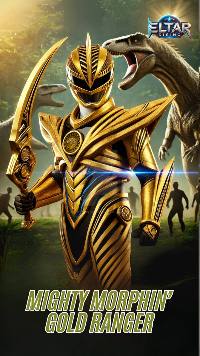 Power Rangers ER - Gold Ranger by TheRogueRanger on DeviantArt