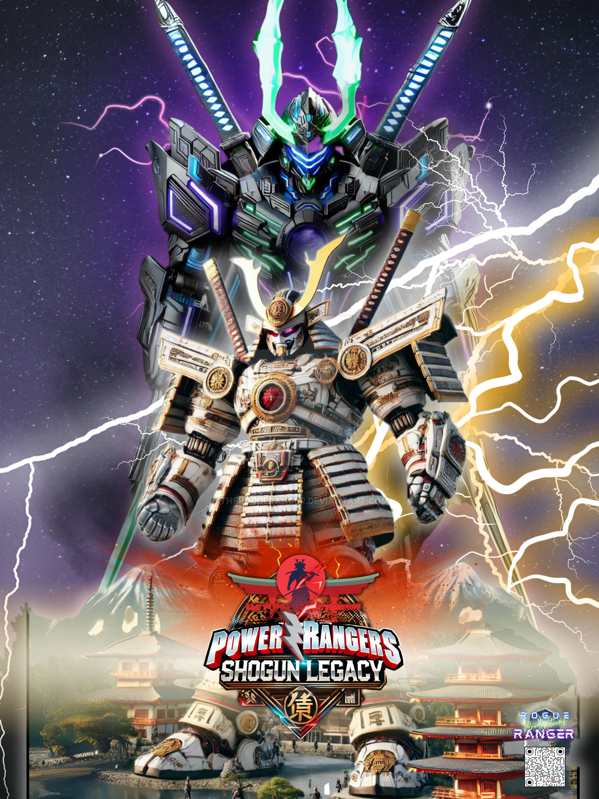 Power Rangers Sorgon Power Rangers Shogun Legacy Zord Poster by TheRogueRanger on DeviantArt