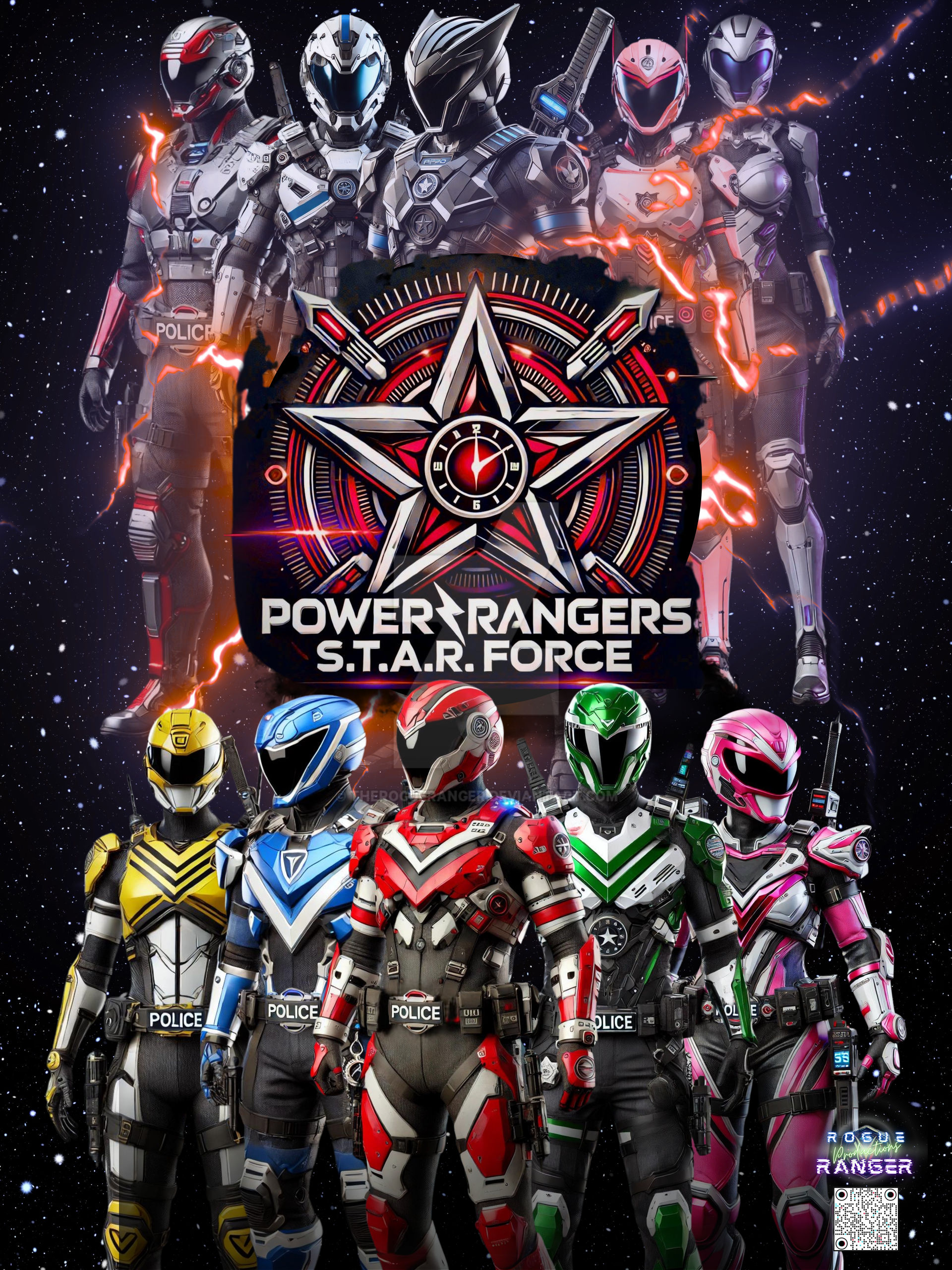 Power Rangers S.T.A.R. Force Poster by TheRogueRanger on DeviantArt