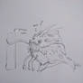 Quick sketch of Leviathan (male)