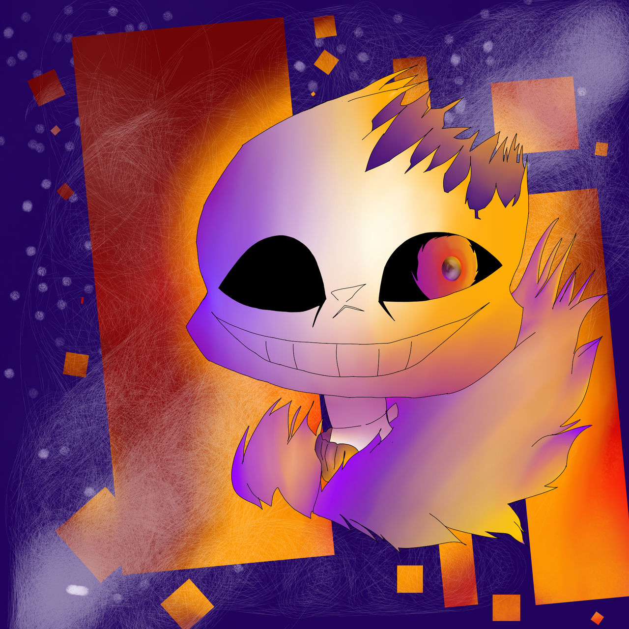 Horrortale Sans by Bagel-Draws on DeviantArt
