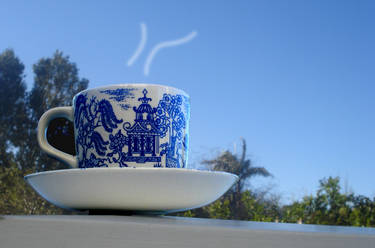 Blue Teacup