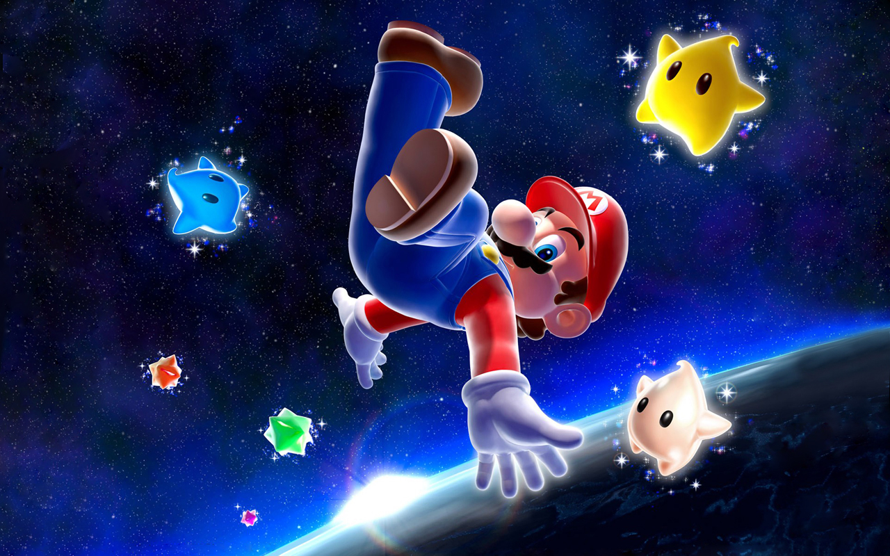 +Super Mario Galaxy Wallpaper+