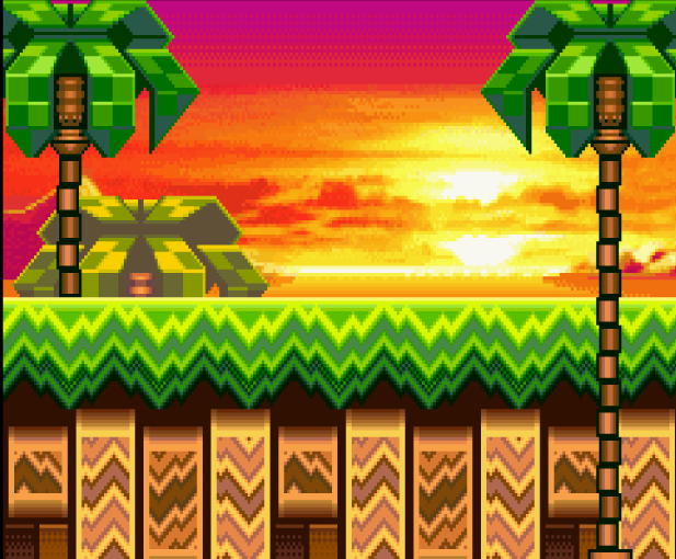 Green hill zone background by sonicmechaomega999 on DeviantArt