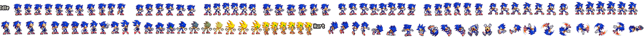 Chaos Hunter Sprites (S2 Style) by CocaTheHedgehog on DeviantArt