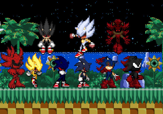 Sonic.exe All Forms updated by darksondash on DeviantArt