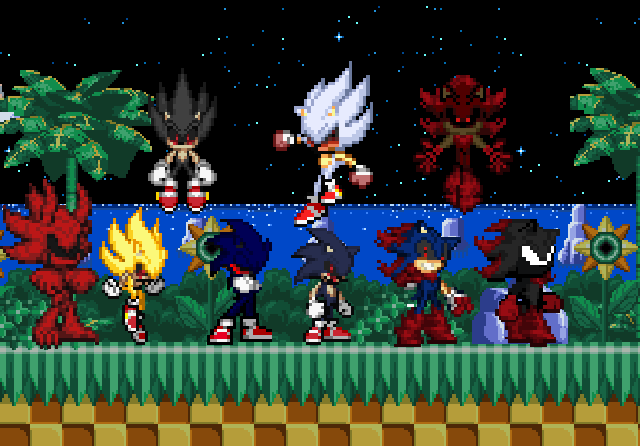 Sonic.exe All Forms updated by darksondash on DeviantArt