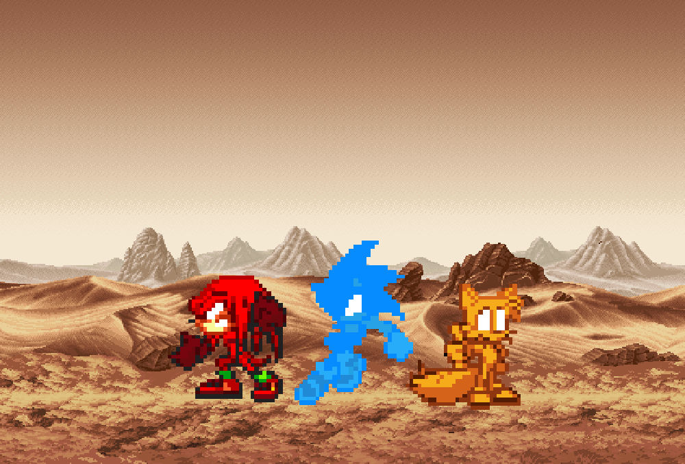 Lightspeed Sonic Tails and Maximum Heat Knuckles by darksondash on ...
