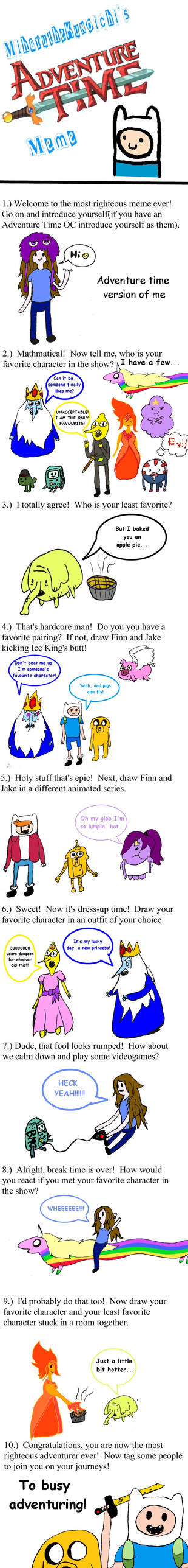 Adventure Time meme