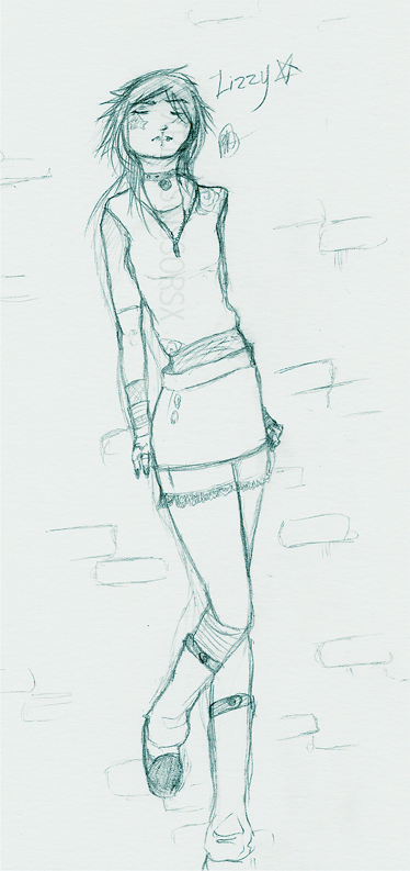 Lizzie Sketch by xPinkScissorsx on DeviantArt