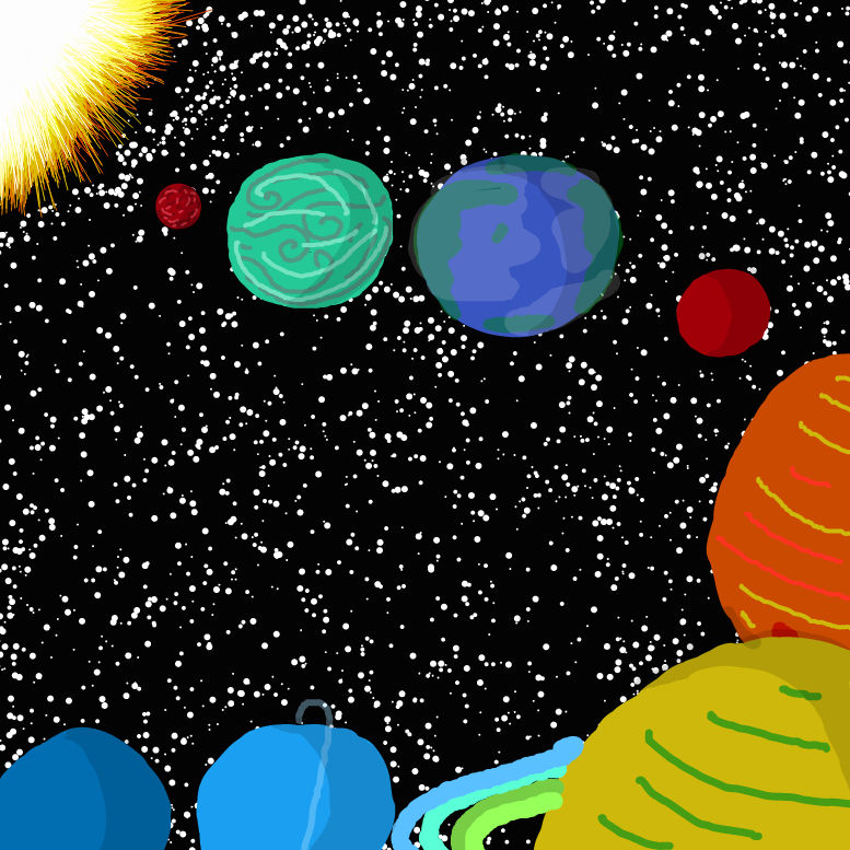 The Solar System by CreativeThinker2 on DeviantArt
