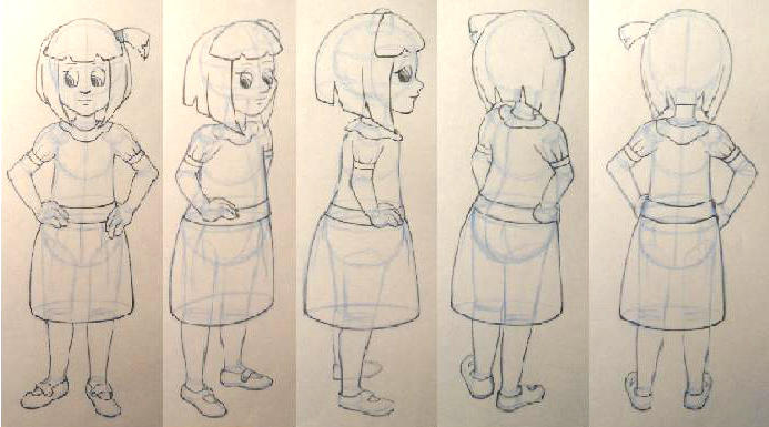 Character Rotation by Aichouli on DeviantArt