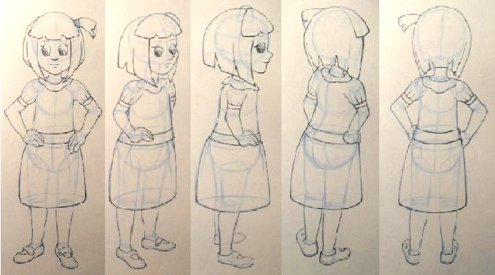 Character Rotation by Aichouli on DeviantArt