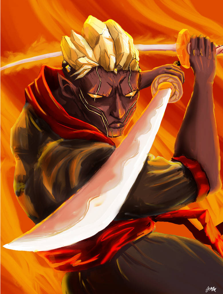 Solar Genasi Earth Genasi Monk ArtStation Earth Genasi Monk