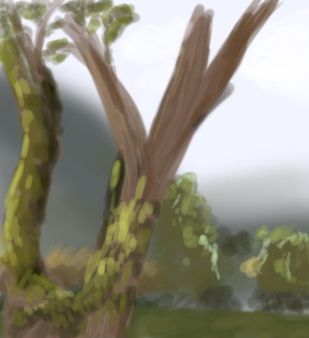 Tree Speedpaint - Day 5