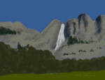 Mountain Speedpaint - Day 13 by JEAikman