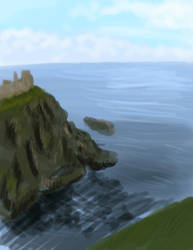 Seascape Speedpaint - Day 24