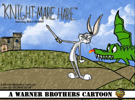 Knight-Mare Hare Lobby Card
