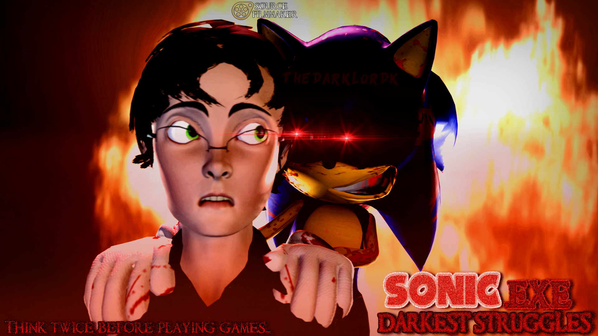 Sonic.exe Sad Dark Story (Gmod Animation) Ft: @TheTalentedSonicVA 