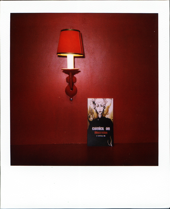 polaroid. comics on.