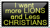 I want more lions