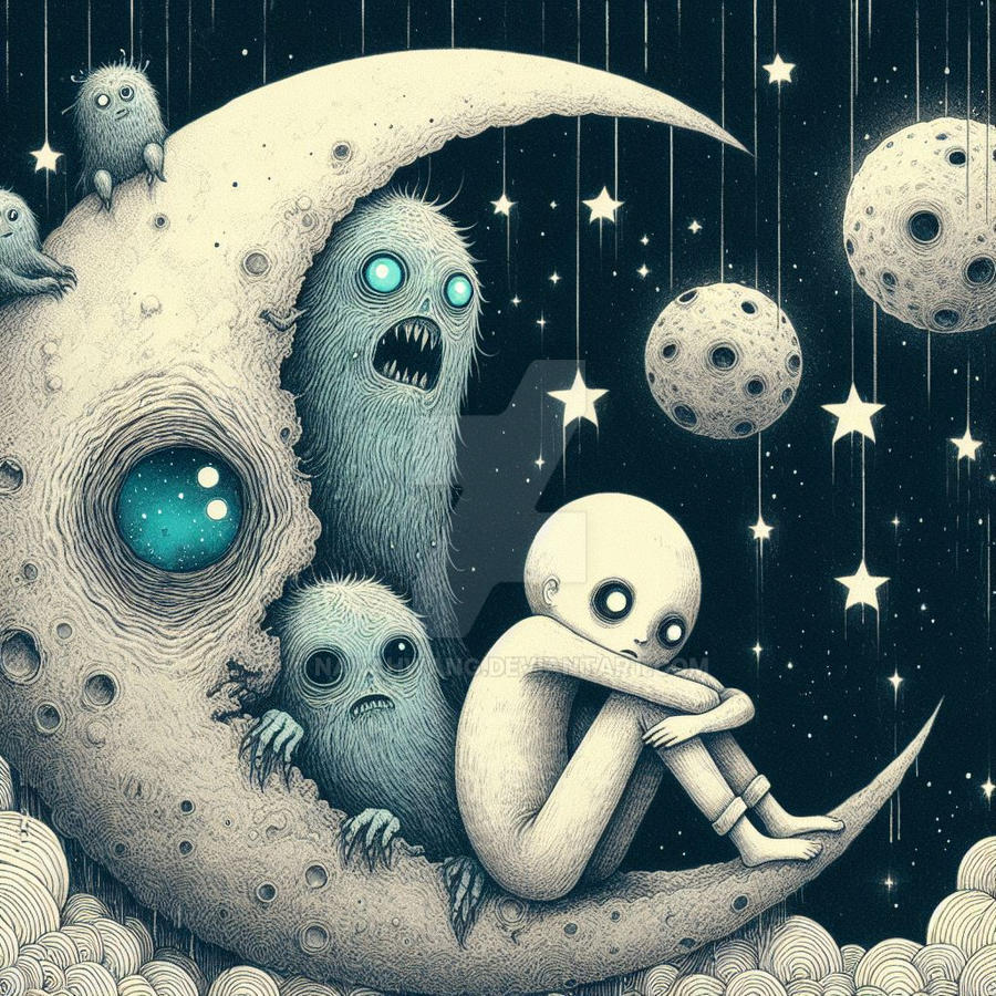 Moon children by nanahwang on DeviantArt