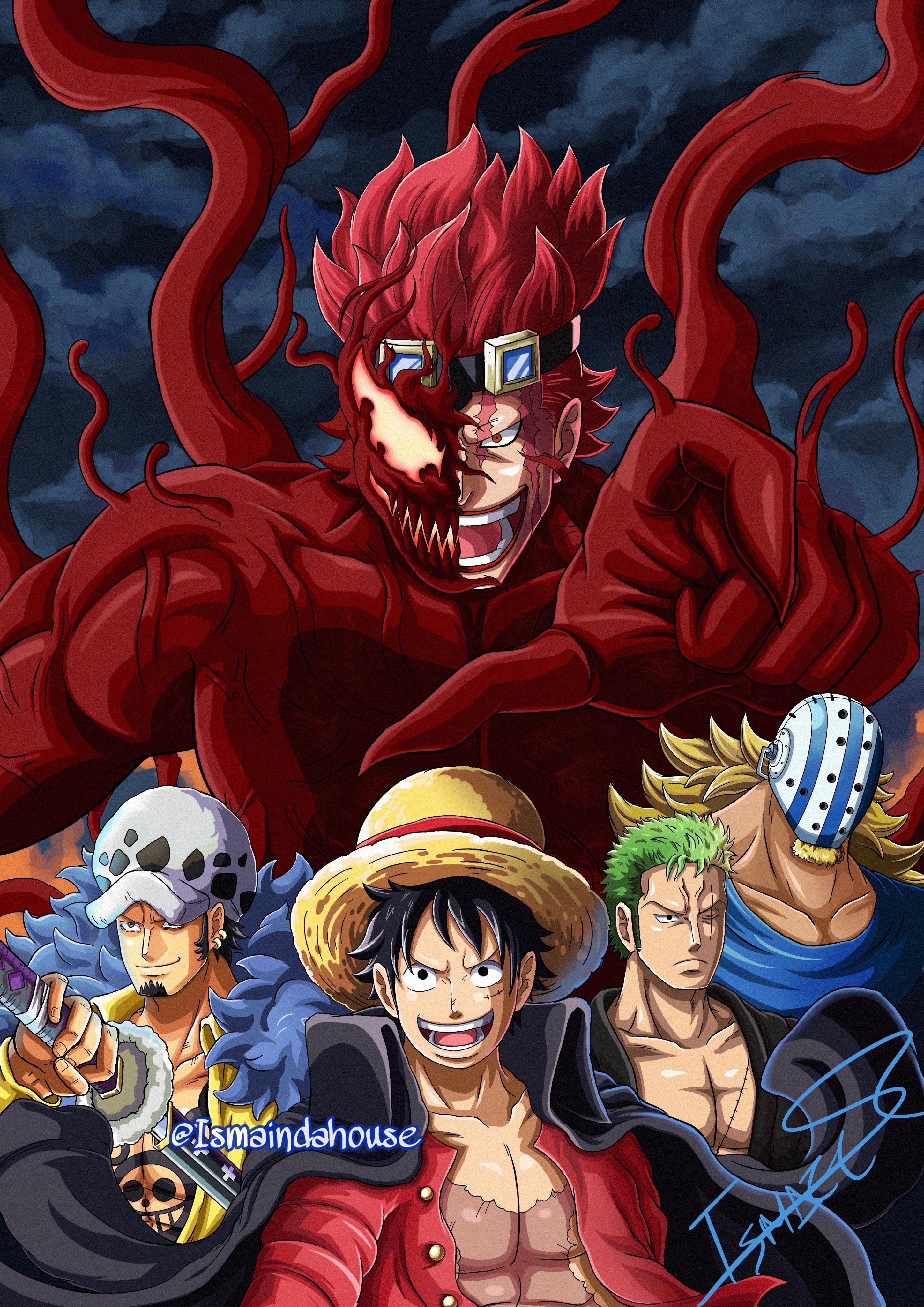 One Piece X Venom 2 Eustass Kid Carnage Luffy By Ismaindahouse On Deviantart One Piece X Venom 2 Eustass Kid Carnage Luffy By Ismaindahouse On Deviantart