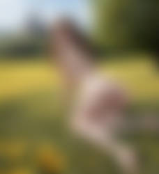 The Princess Enjoys Nude Sunbathing
