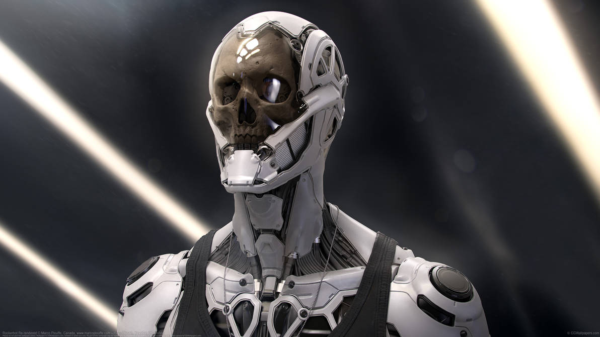 Rockerbot Re-rendered 4K by CGWallpapers-com on DeviantArt