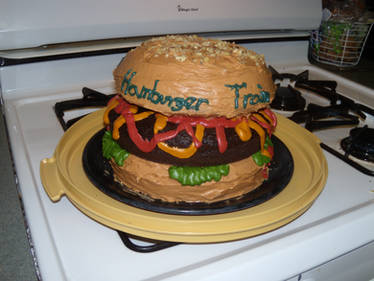 Hamburger Cake