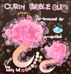 {OPEN}SB$5: Curly Bubblegum Snubble