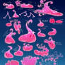 Pink Fire Pocketcritter Reference Sheet