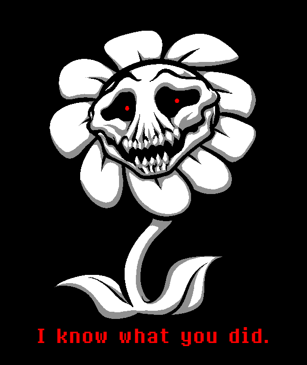 Flowey Knows By Theinkyway On Deviantart Flowey Knows By Theinkyway On Deviantart