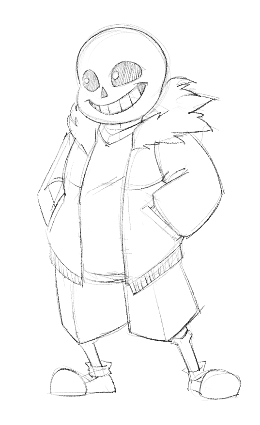 sans sketch