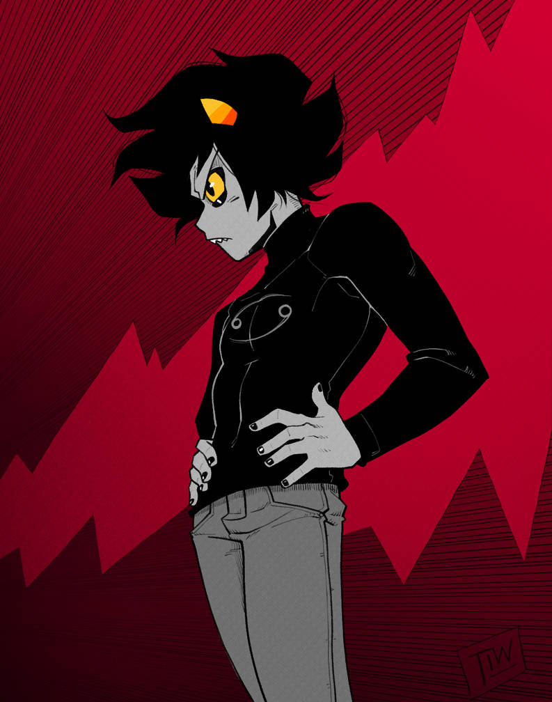 Homestuck Fan Art: Karkat by TheInkyWay on DeviantArt