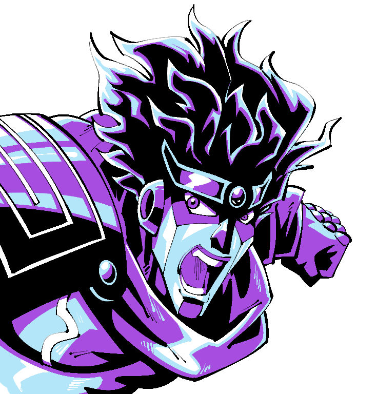 Star Platinum - Colored by Tanooki128 on DeviantArt