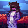 Deltarune Fan Art: Susie