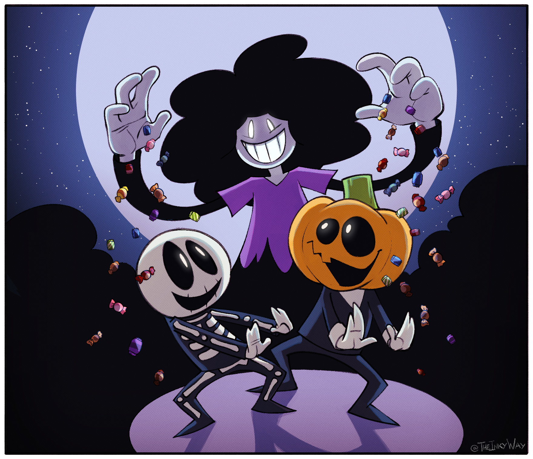 TheInkyWay: DID YOU KNOW? (Spooky Month Fan Art)