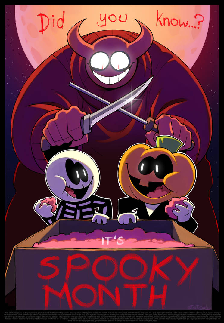 Official art from Pelo's twitter which was for some reason not posted here  yet. : r/spookymonth