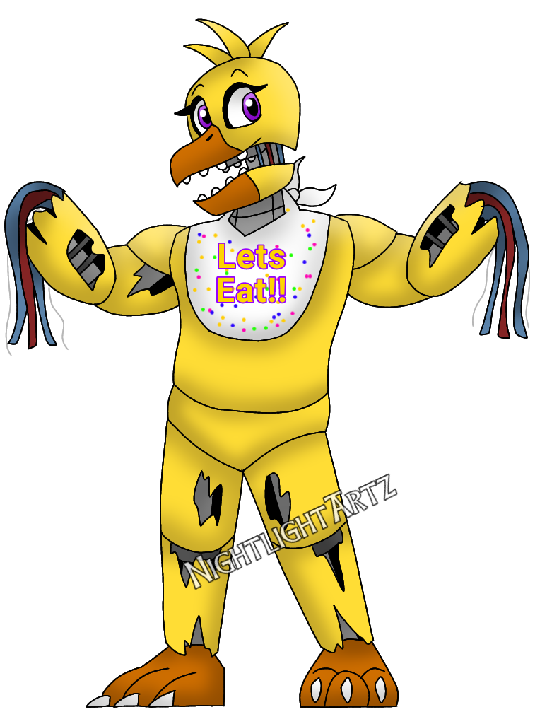 Jawbreaker [Withered Chica Fan Art] : r/fivenightsatfreddys