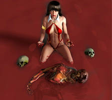 Vampirella_vs_zombie