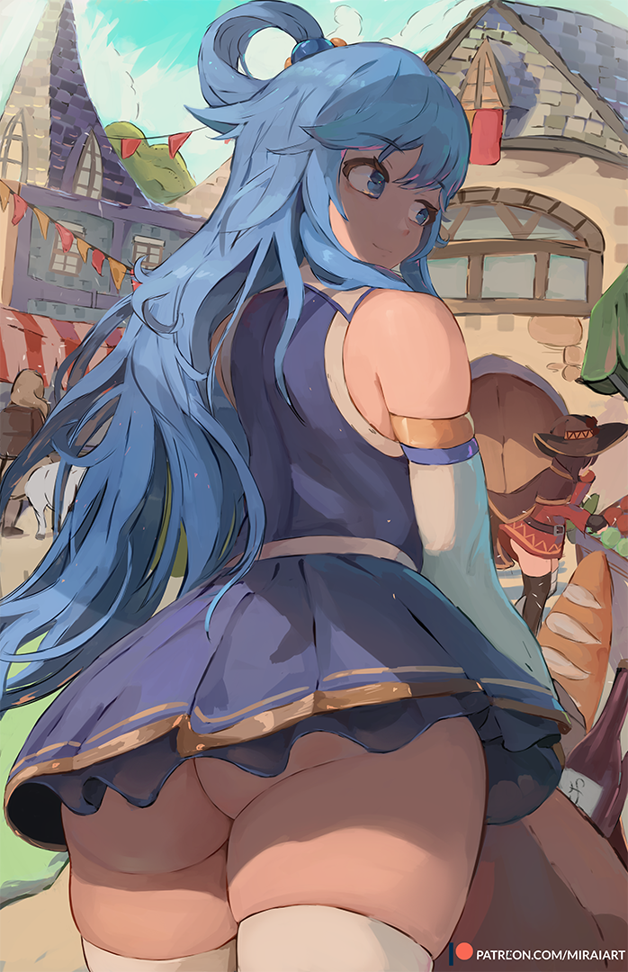 Aqua Konosuba By MiraiHikariArt On DeviantArt aqua-konosuba-by-miraihikariart-on-deviantart
