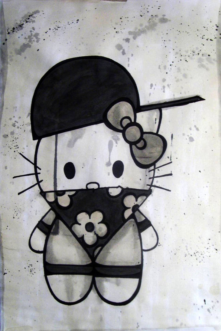 Gangster Hello Kitty by Caotime on DeviantArt